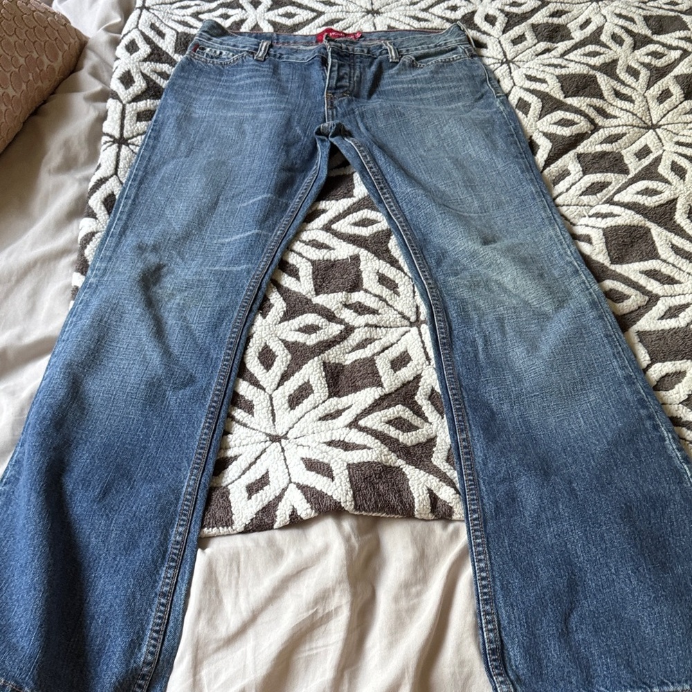 Hollister Classic Blue Boot Cut Jeans